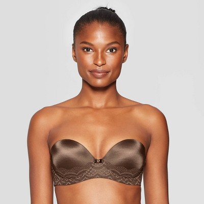 low cut strapless push up bra