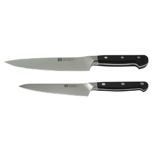ZWILLING Pro 5.5" Compact Chef's Knife with ZWILLING Pro 8" Traditional Chef's Knife - 1 of 4
