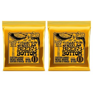 Ernie Ball 2216 Skinny Top/Beefy Bottom Nickel Wound Electric Guitar Strings 2-Pack - 1 of 3