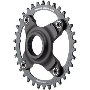 Shimano STEPS SM-CRE80-B Chainring without Chainguide, 53mm Boost Chainline, 34t - 1 of 2