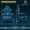 GTPLAYER ACE-Pro Gaming Chair with Speakers, Video Game Chair with Footrest - 2 of 4