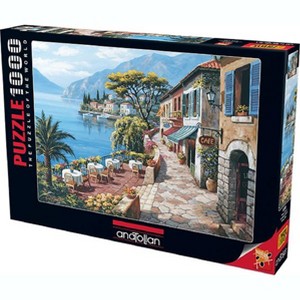 Anatolian Overlook Cafe II 1000 pc Jigsaw Puzzle 3085 - 1 of 4