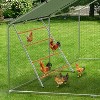 Chicken Roosting Perch, Chickens Roosting Bars for Coop, Easy to Assemble&Clean, Chicken Ladder - 3 of 4