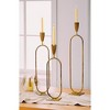 tag Gold Trumpet Taper Candle Holder Small, 5.75L x 4.75W x 20.5 inches - 2 of 2