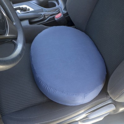Navy Blue Polyurethane Foam Ring Cushion for Chairs