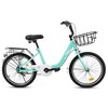 Okak 20IN Kids Bike with Lightweight Steel Frame, Kids Cruiser Bikes with Coaster Brake & V-Brake, Mini Bike with Chain Guard & Rear Rack - 2 of 4