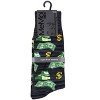 Memoi Money Bags Cash Print Bamboo Blend Crew Socks - 3 of 4
