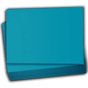 Hamilco Colored Scrapbook Cardstock Paper 4x6 Card Stock Paper 65 lb Cover 100 Pack (Dodger Blue) - 1 of 4