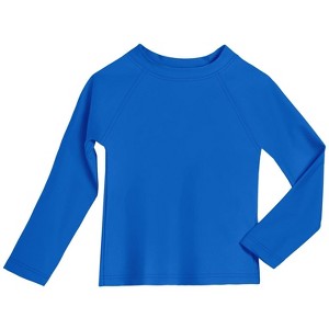 City Threads USA-Made Recycled Nylon Boys UPF 50+ Long Sleeve Rashguard - 1 of 4