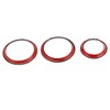 Unique Bargains AC Climate Control Ring Knob Ring Trim Cover for Subaru Forester 2019-2021 - 3 of 3