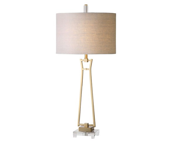 Uttermost Leonidas Table Lamp (Lamp Only) - Medium Gold