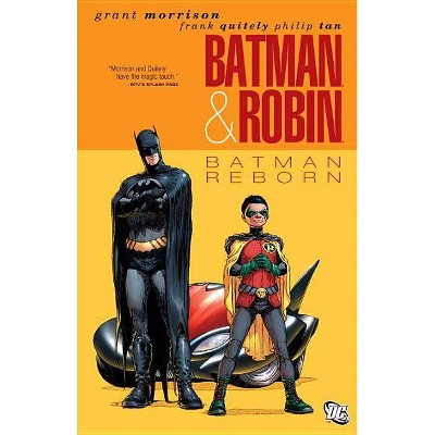 Batman & Robin Vol. 1: Batman Reborn - (Batman & Robin (Paperback)) by  Grant Morrison (Paperback)