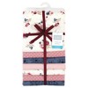 Little Treasure Hudson Baby Girls Cotton Poly Flannel Receiving Blankets 7Pk Multipack - 2 of 2