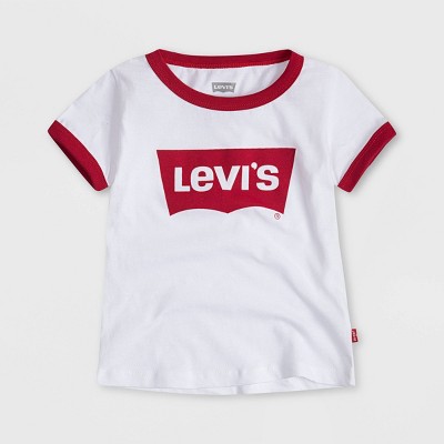 levis basic white t shirt