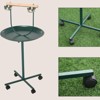 FURNIinspire 48" Rolling T-Stand Bird Training Activity Playground with Perch,23.5"*23.5"*48" - 4 of 4