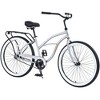 26-Inch Men's Beach Cruiser Bike - Single Speed Design for Effortless Riding, Sturdy High-Carbon Steel Frame & Wide Anti-Slip Wheels - 2 of 4