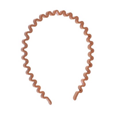 Unique Bargains Women's Classic Elegant Frosted Headband 5.51"x4.72" 1 Pc
