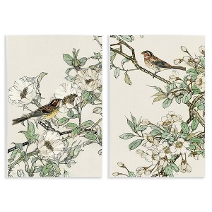 Stupell Industries Classic Sparrow on Blossoms, 13" x 19" - 1 of 4