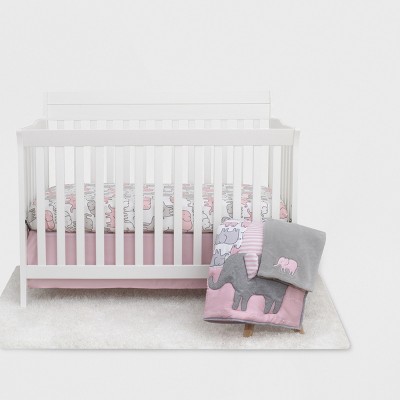 elephant nursery bedding