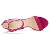 Allegra K Women's Open Toe Platform High Block Heel Ankle Strap Sandals - 4 of 4