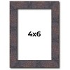 PosterPalooza | Photo Size Slim Profile Brown Frame - UV Acrylic, Foam Board Backing, Hanging Hardware - 2 of 4