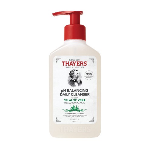 Thayers Natural Remedies pH Balancing Gentle Face Wash with Aloe Vera - 8 fl oz - image 1 of 4