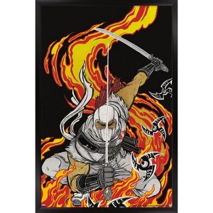 Trends International G.I. Joe - Storm Shadow Framed Wall Poster Prints - 1 of 4
