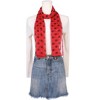 INSPIRE CHIC Women's 1950s Polka Dots Chiffon Retro Lightweight Soft Sheer Long Scarves for All Season 1Pc - 2 of 4