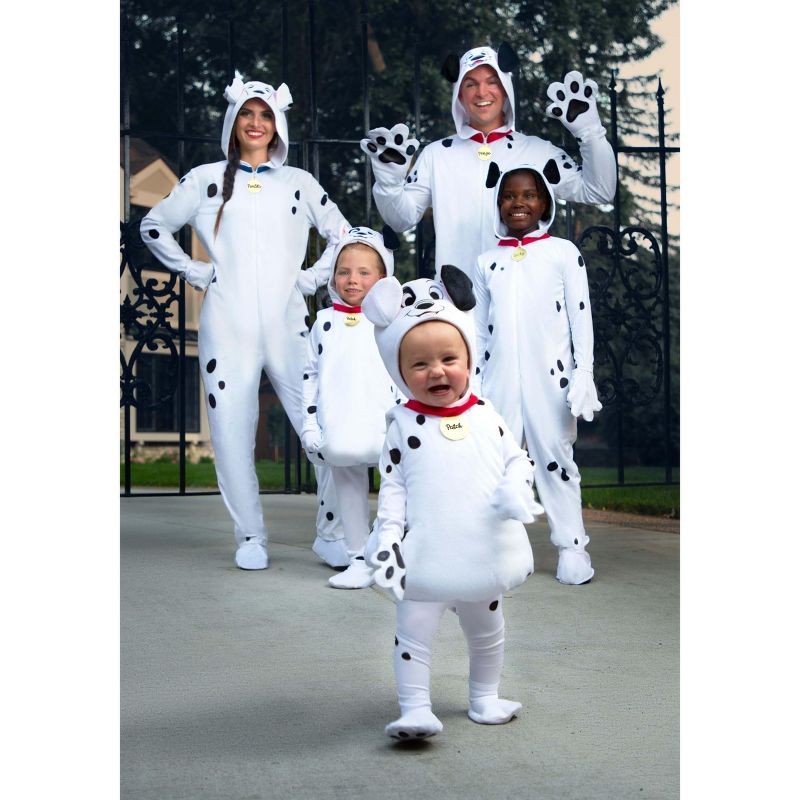 HalloweenCostumes.com Kids 101 Dalmatians Lucky Costume Jumpsuit., 4 of 11