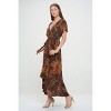 WEST K Women's Georgia Faux Wrap Dress with High-Low Hem and Tie Waist - 2 of 4