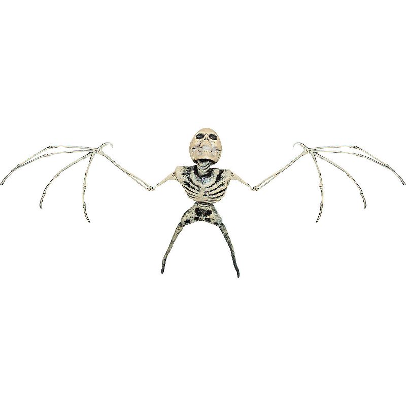 Halloween Express  25 in Bat Skeleton Decoration, 1 of 5