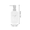 Unique Bargains Cylinder Letter Soap Dispenser 1 Pc - 4 of 4