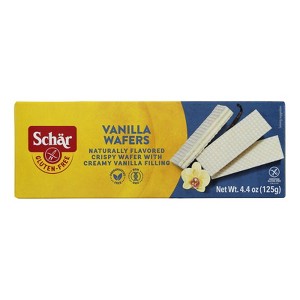 Schar - Vanilla - Wafers - Gluten Free - Case of 12 - 4.4 oz - 1 of 2