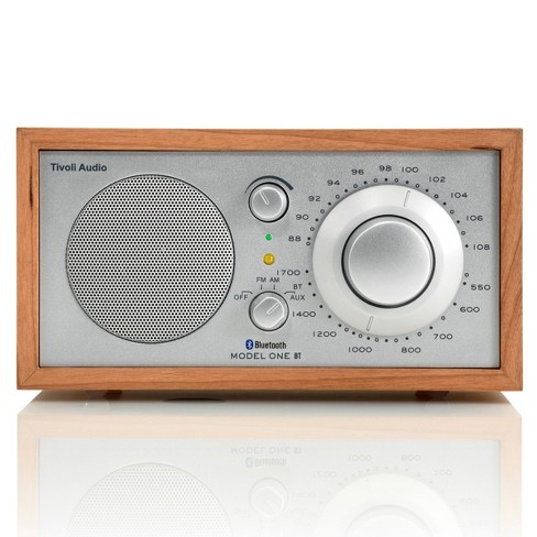 Vintage Style Radio Retro Bluetooth Speaker Cherry Wood Radio AM FM BT  Radio 