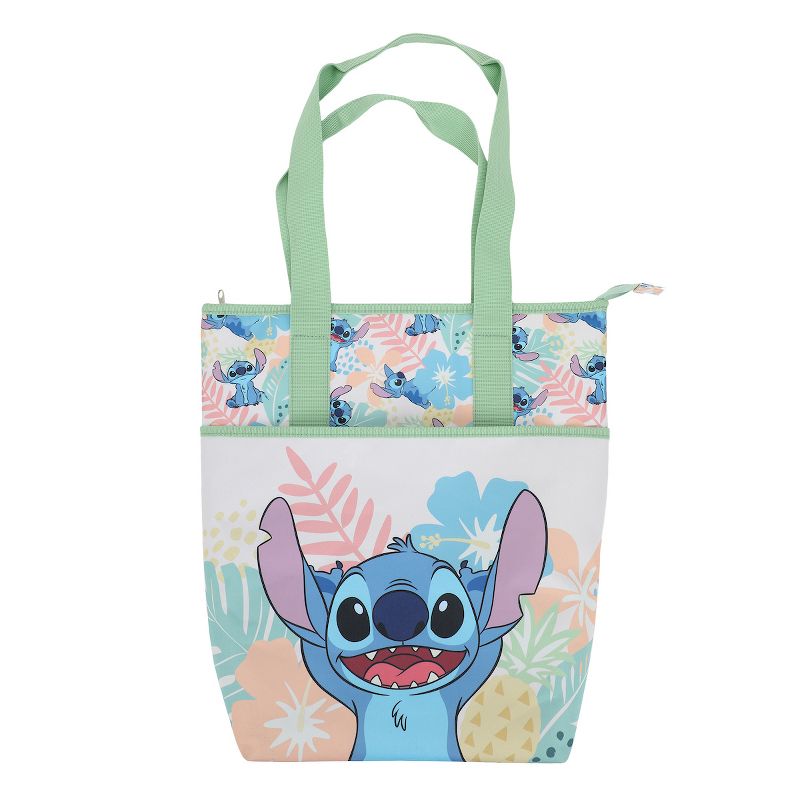 Lilo & Stitch Tropical Fruits & Flowers 16” Insulated Cooler Tote, 1 of 7