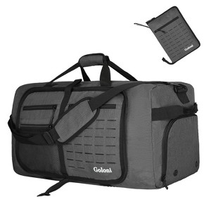 Generic Travel Duffle Bag,Duffle Bag with Shoes Compartment and Adjustable Strap - 1 of 4