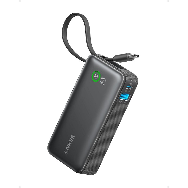 Anker Nano 10,000mAh power bank with built-in USB-C cable