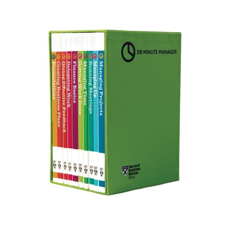 HBR 20-Minute Manager Boxed Set (10 Books) (HBR 20-Minute Manager Series) - by  Harvard Business Review (Mixed Media Product), 1 of 2