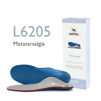 Aetrex Men's Orthotics for Metatarsalgia
