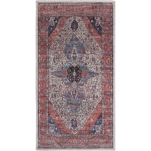 Nourison Washable Brilliance Traditional Vintage Indoor Rug - 1 of 4