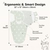 3pk Soothe Baby Swaddle 0-6 Months, Organic Baby Swaddle Sleep Sacks, Newborn, Infant Swaddle Sack - 2 of 4