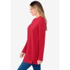Woman Within High Pile Fleece Sweatshirt - 4 of 4