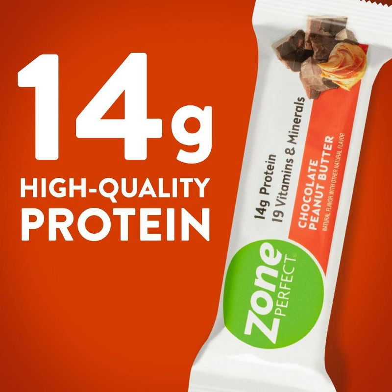 ZonePerfect Protein Bar Chocolate Peanut Butter - 10 ct/17.6oz, 4 of 11