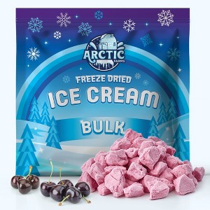 Arctic Farms Freeze Dried Ice Cream That Does Not Melt Bits (Black Cherry) - 1 of 4