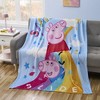 46"x60" Peppa Pig Kids' Throw Blanket - 2 of 4