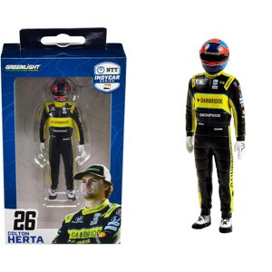"NTT IndyCar Series" #26 Colton Herta Driver Figure "Gainbridge - Andretti Autosport" for 1/18 Scale Models by Greenlight - 1 of 3