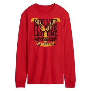 Men's - Yellowstone - Ride Like It's Your Last TI'me Long Sleeve Graphic T-Shirt - 1 of 4