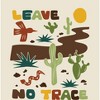 Adventure Society Leave No Trace Men's Crew Neck Short Sleeve Tee - 2 of 2