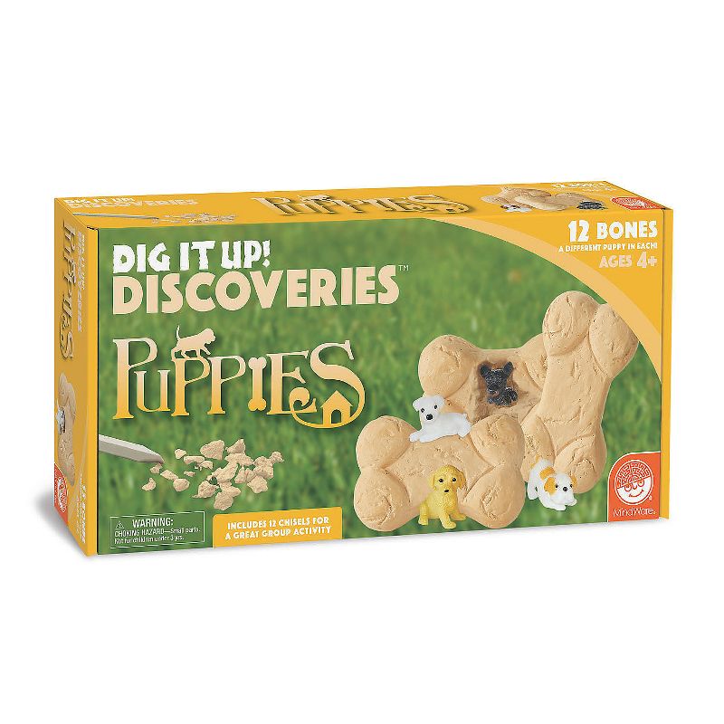 MindWare Dig It Up! Discoveries: Puppies - Science and Nature - 13 Pieces, 1 of 5