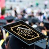 Big Dot of Happiness Officially Hotter By One Degree - College Graduation Cap Decorations Kit - Grad Cap Cover - 3 of 4